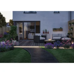 LED-nauha Paulmann Solar 5m aurinkokenno IP44 2.8W 51lm/m 60 LEDiä/m 3000K kaukosäädin
