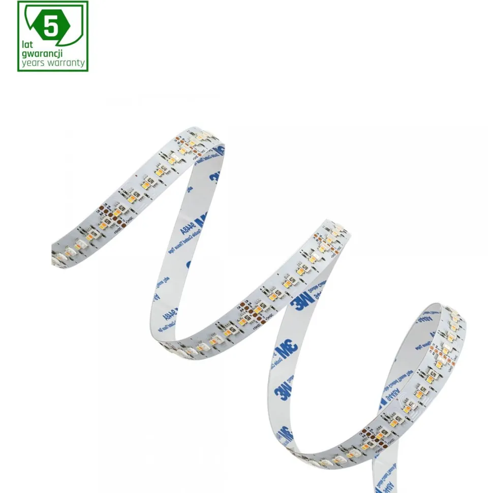 LED-nauha Spectrum 24V 20W RGBW CCT 96LED ilman silikonia 3000-6000K, 5m