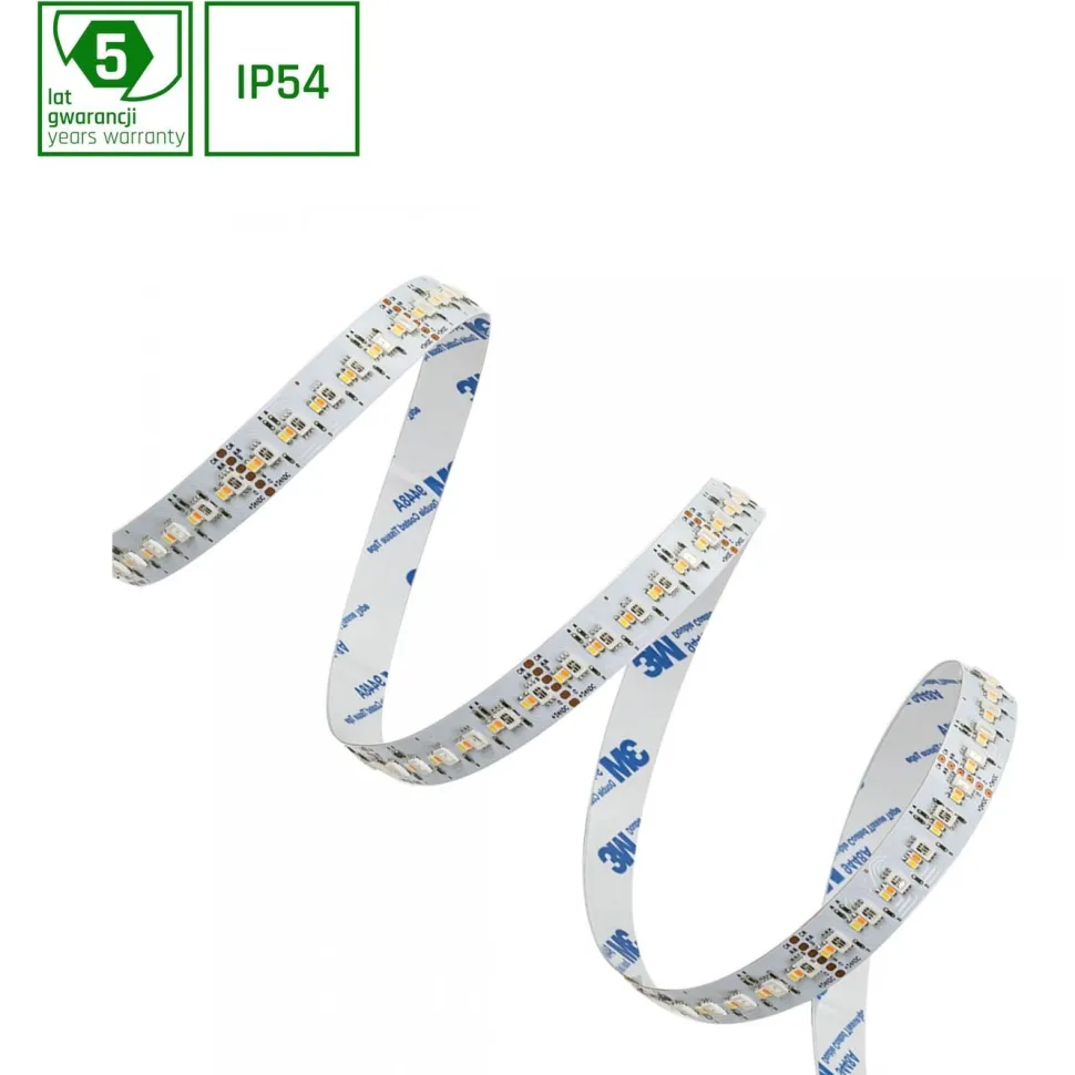 LED-nauha Spectrum 24V 20W RGBW CCT 96LED nanohartsilla 3000-6000K, 5m