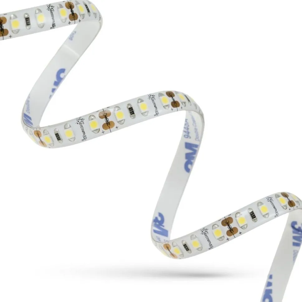 LED-nauha Spectrum 40W 3528 120LED 3000K IP44 silikonilla, 5m