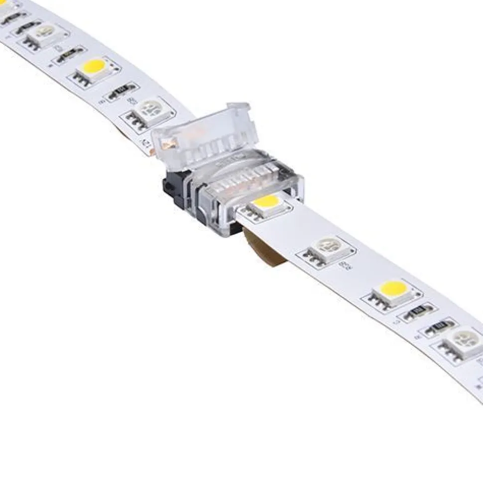 LED-nauhaliitin FTLIGHT RGBW Pro, 12mm, IP20, nauha/nauha, 5-pin, 5kpl