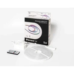 LED-nauha Llitt Alexandra KIT, RGBIC Neon Smart, IP65, 2m窶銀銀