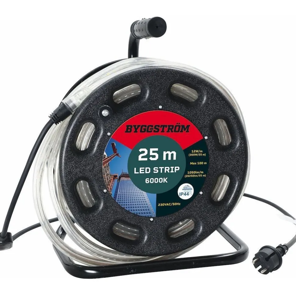 LED-nauha Malmbergs, 6000K, IP44, 25m