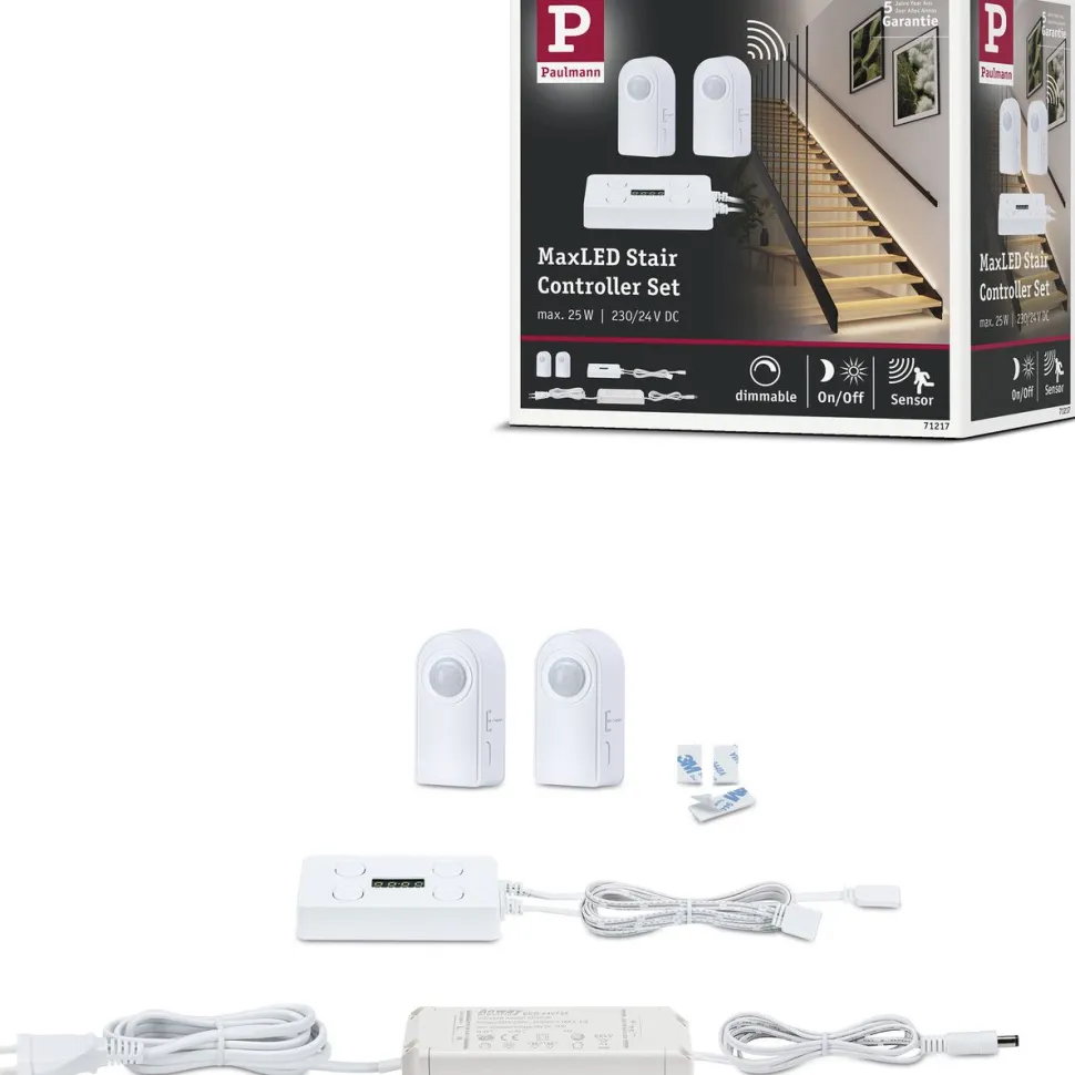 LED-nauhan asennussarja Paulmann MaxLED Stair max. 25W 25 VA