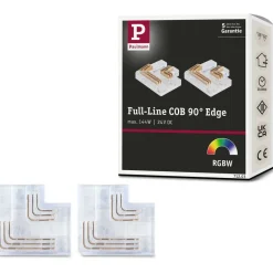LED-nauhan liitinsarja Paulmann MaxLED Edge 90°, 2-osainen, max. 144W, RGBW