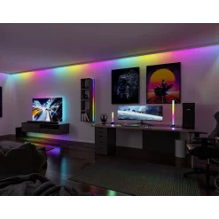 LED-nauhaputki Paulmann EntertainLED Black Neon 1.5m 3W 84 LEDiä/m RGB+