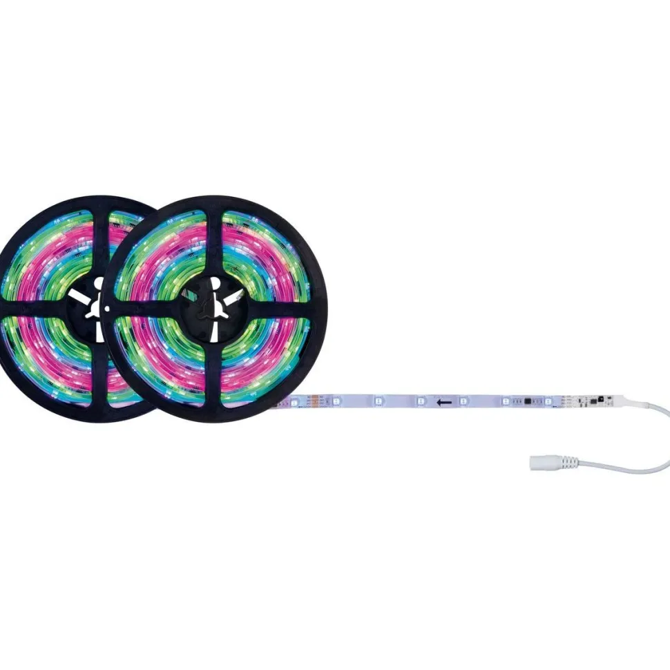 LED-Nauhasetti muuntaja + kaukosäädin Paulmann SimpLED Stripe Set 10m RGB