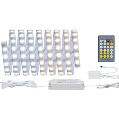 LED-Nauhasetti muuntaja + kaukosäädin Paulmann Max Basic Set 3m säädettävä valosävy muovi