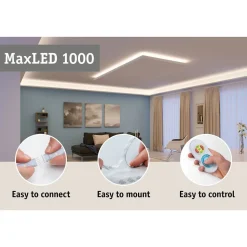 LED-Nauhasetti muuntajalla Paulmann Max 1000 Basic Set 3m 2700K