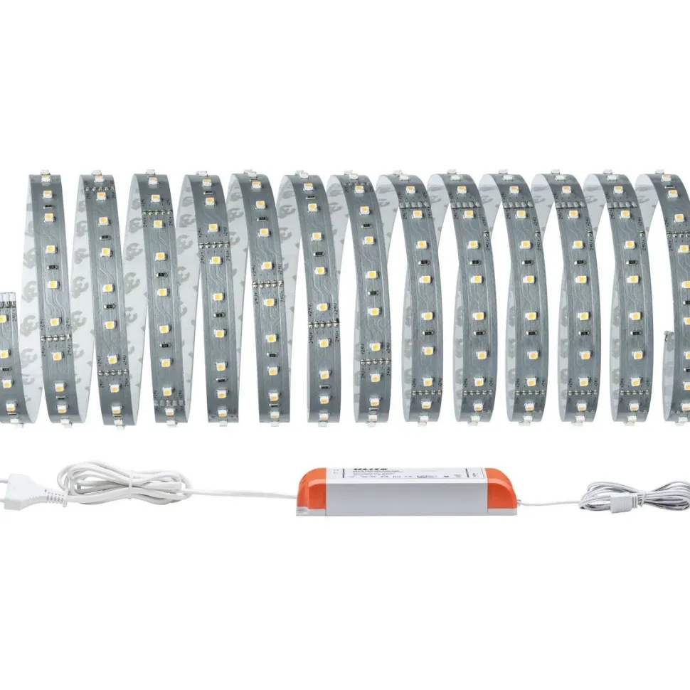LED-Nauhasetti muuntajalla Paulmann Max 500 Basic Set 5m 2700K