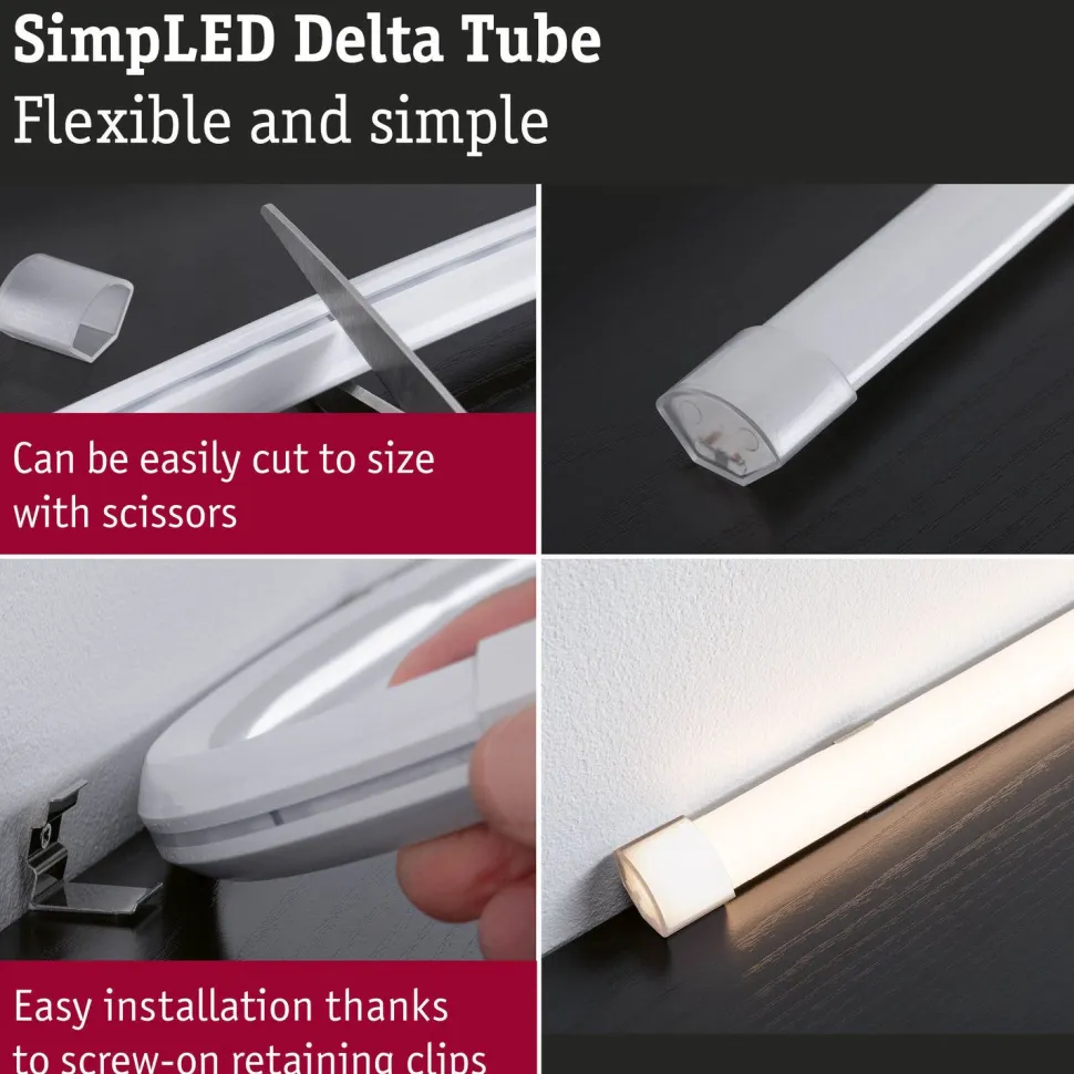 LED-nauhasetti Paulmann SimpLED Delta 1m pinnoitettu 4.5W 660 lm/m 3000K