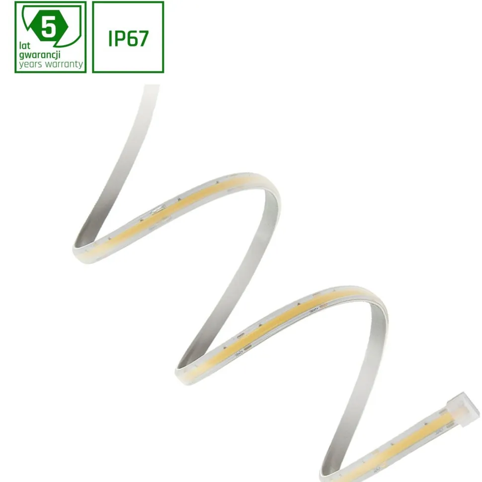 LED-nauha Spectrum 24V 55W 2700K mattapinnoite IP67, 5m