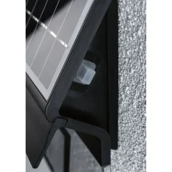 LED-numerovalaisin aurinkokennolla Paulmann Neda, IP44, 3000K, musta