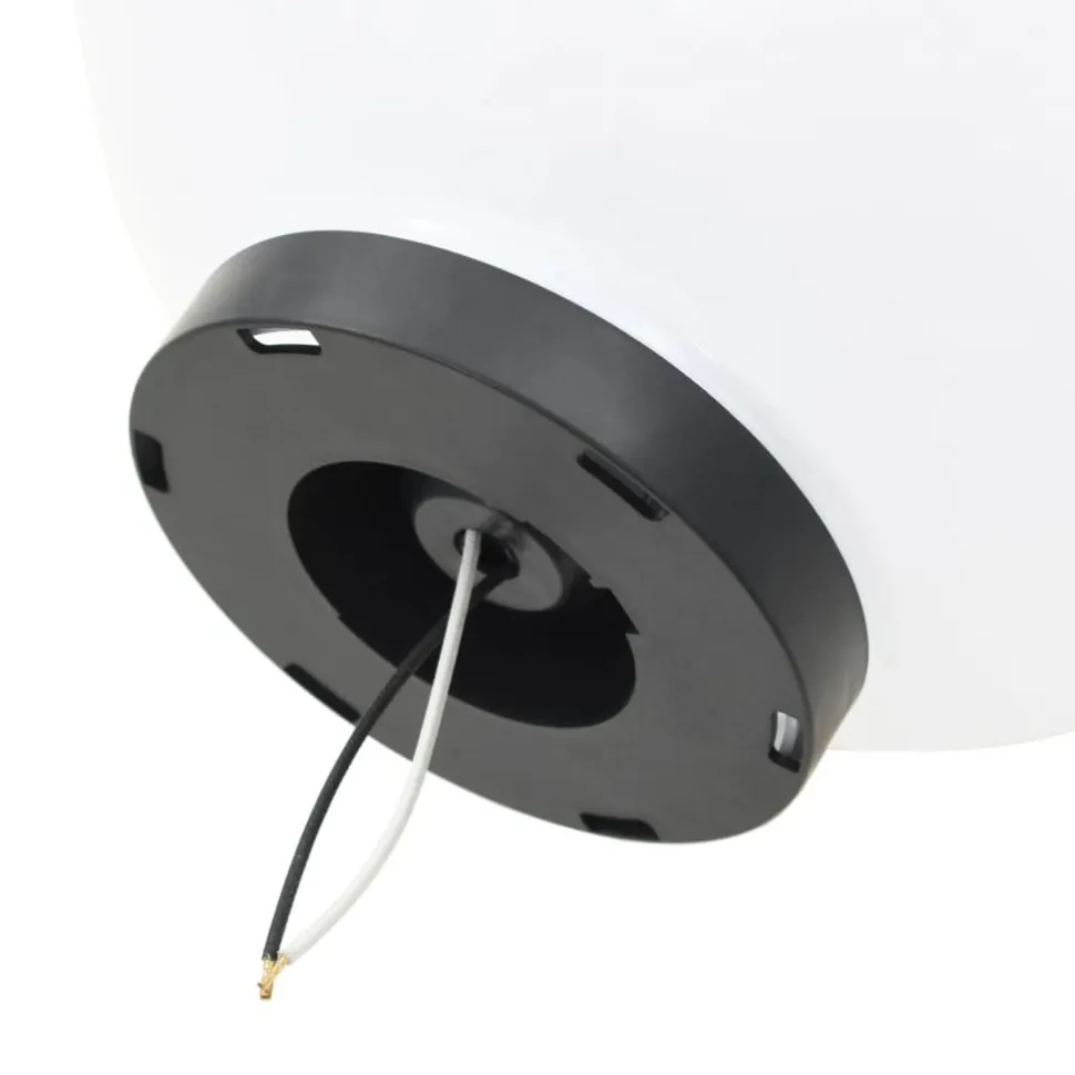 Led-pallovalaisimet 3 kpl 20/30/40 cm akryyli