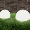 Led-pallovalaisimet 2 kpl 25 cm akryyli