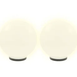 Led-pallovalaisimet 4 kpl 40 cm akryyli