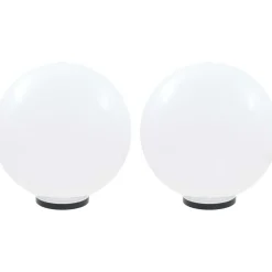 Led-pallovalaisimet 2 kpl 50 cm akryyli
