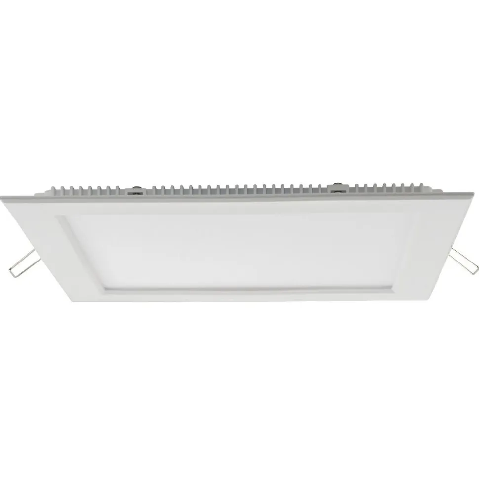 LED-paneeli Airam Flat N II, 9W/840, 120x120mm, himmennettävä, IP44, valkoinen/opaali