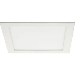 LED-paneeli Airam Flat N II, 12W/830, 175x175mm, himmennettävä, IP44, valkoinen/opaali