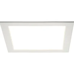 LED-paneeli Airam Flat N II, 12W/840, 175x175mm, himmennettävä, IP44, valkoinen/opaali