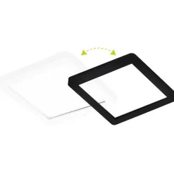 LED-paneeli Limente DSC 216x216mm IP20 18W valkoinen/musta