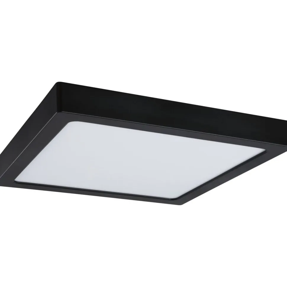 LED-paneeli Paulmann Abia 2 White Select hämäräohjatulla liiketunnistimella (HF) 170x170mm 9.5W 1100lm 2700-4000K, musta