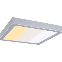 LED-paneeli Paulmann Abia 2 White Select hämäräohjatulla liiketunnistimella (HF) 170x170mm 9.5W 1100lm 2700-4000K, musta