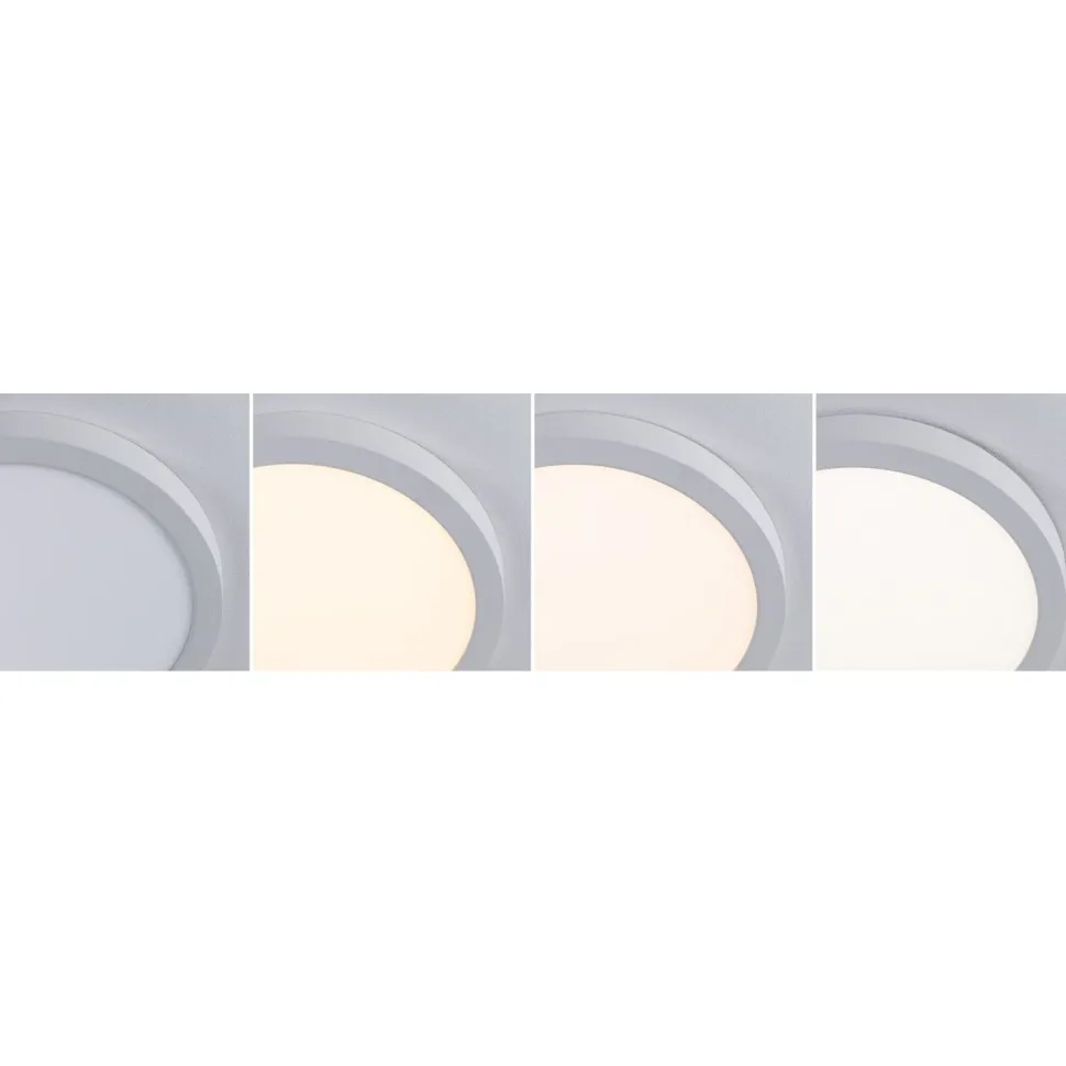 LED-paneeli Paulmann Abia 2 White Select hämäräohjatulla liiketunnistimella (HF) Ø300mm 14W 1000lm 2700-4000K, valkoinen