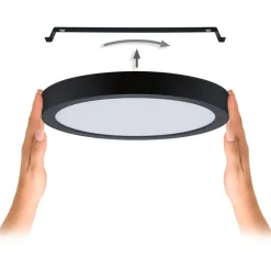 LED-paneeli Paulmann Abia 2 White Select hämäräohjatulla liiketunnistimella (HF) Ø300mm 14W 1000lm 2700-4000K, valkoinen
