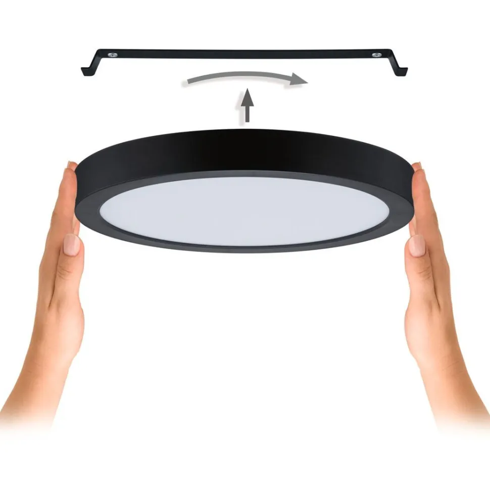 LED-paneeli Paulmann Abia 2 White Select hämäräohjatulla liiketunnistimella (HF) Ø300mm 14W 1000lm 2700-4000K, valkoinen