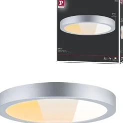 LED-paneeli Paulmann Abia 2 White Select hämäräohjatulla liiketunnistimella (HF) Ø300mm 14W 1000lm 2700-4000K, valkoinen
