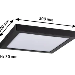 LED-paneeli Paulmann Abia, 30x30cm, 22W, 4000K, valkoinen
