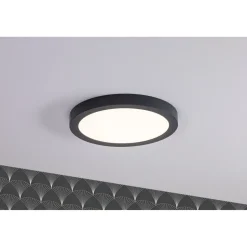 LED-paneeli Paulmann Abia, Ø30cm, 22W, 2700K, tummanharmaa