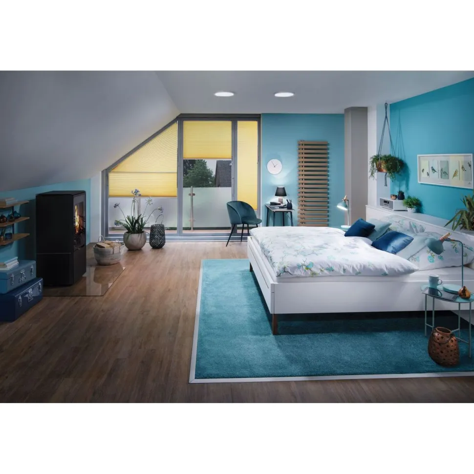 LED-paneeli Paulmann Abia, Ø30cm, 22W, 4000K, valkoinen