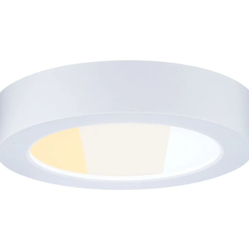 LED-paneeli Paulmann Abia 2 White Select hämäräohjatulla liiketunnistimella (HF) Ø170mm 9.5W 1100lm 2700-4000K, mattakromi
