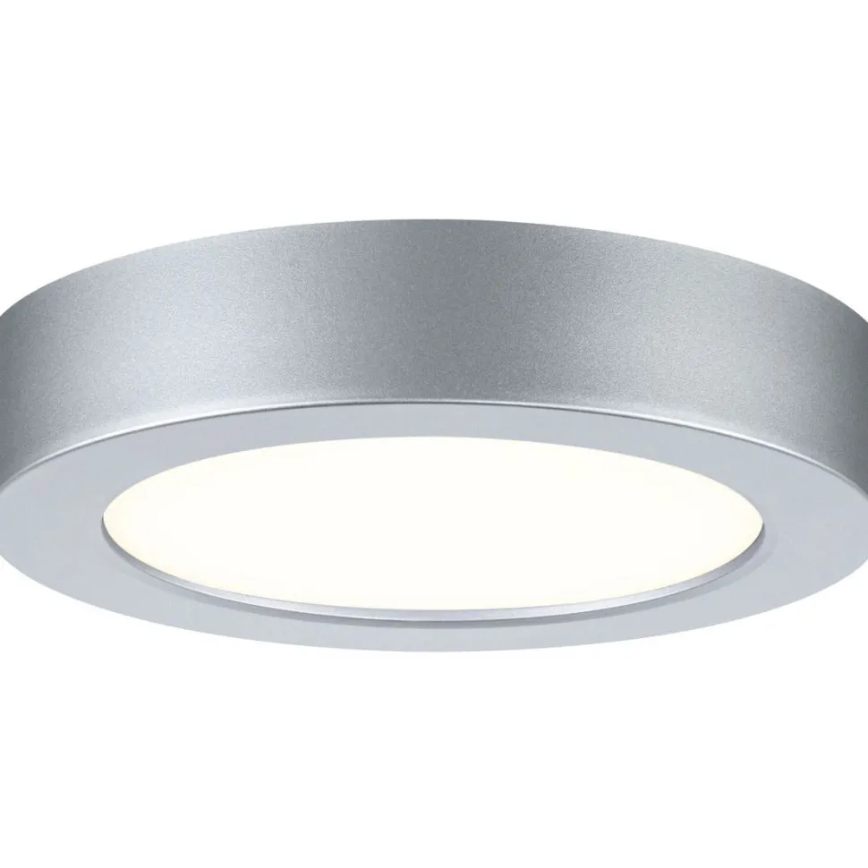 LED-paneeli Paulmann Abia 2 White Select hämäräohjatulla liiketunnistimella (HF) Ø170mm 9.5W 1100lm 2700-4000K, mattakromi