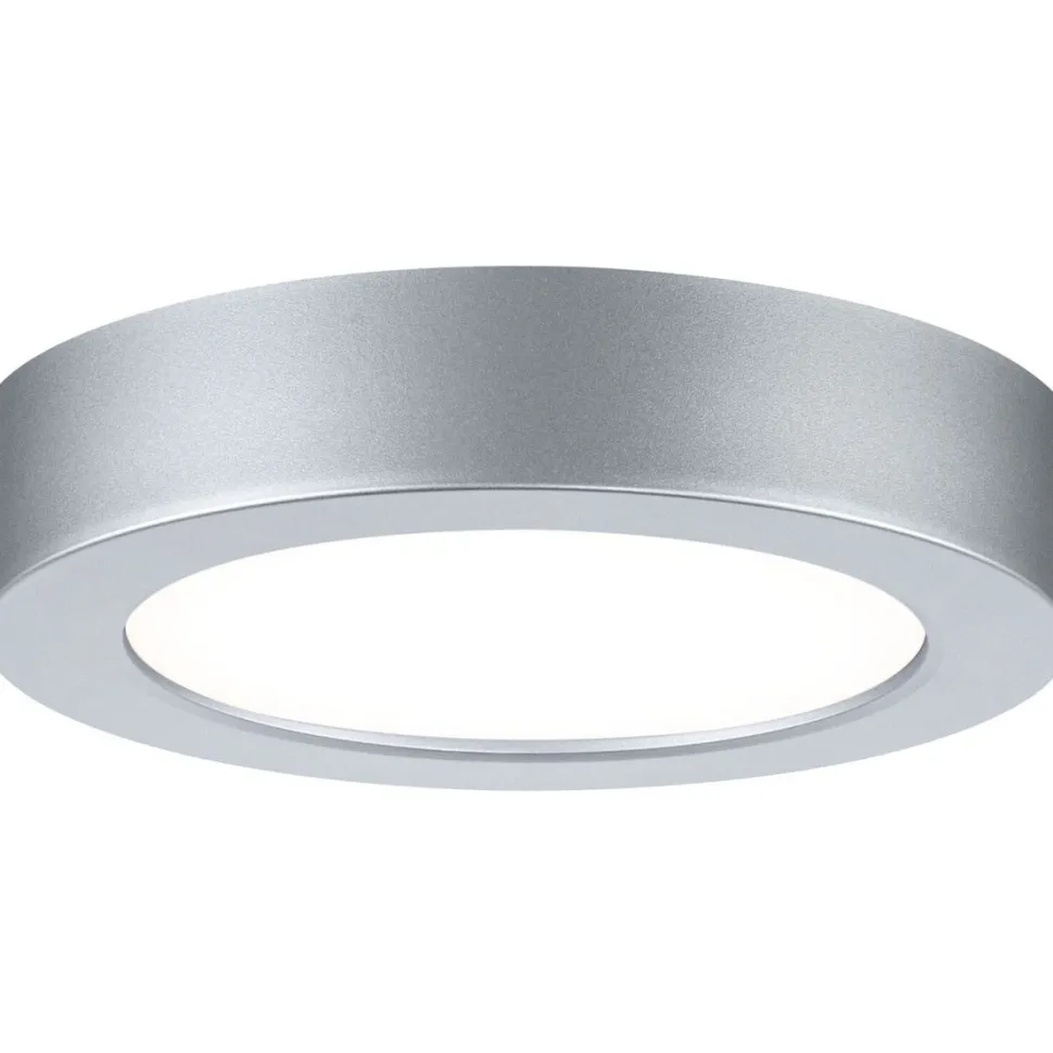 LED-paneeli Paulmann Abia 2 White Select hämäräohjatulla liiketunnistimella (HF) Ø170mm 9.5W 1100lm 2700-4000K, mattakromi