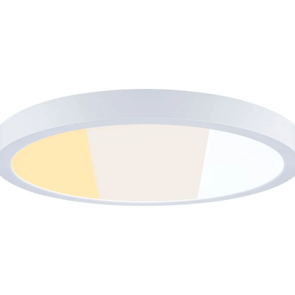 LED-paneeli Paulmann Abia 2 White Select hämäräohjatulla liiketunnistimella (HF) Ø170mm 9.5W 1100lm 2700-4000K, mattakromi