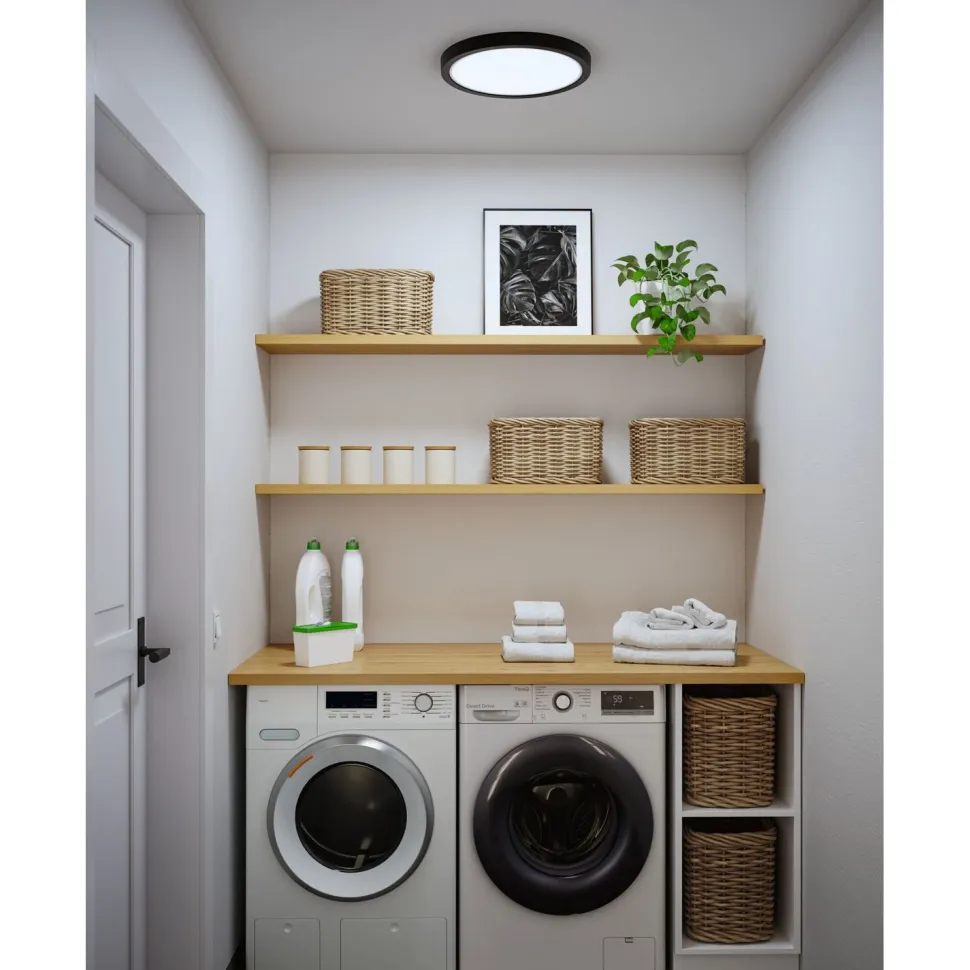 LED-paneeli Paulmann Abia 2 White Select hämäräohjatulla liiketunnistimella (HF) Ø170mm 9.5W 1100lm 2700-4000K, mattakromi