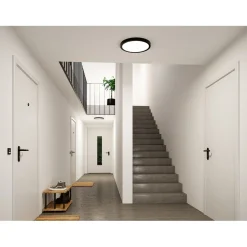LED-paneeli Paulmann Abia 2 White Select hämäräohjatulla liiketunnistimella (HF) Ø170mm 9.5W 1100lm 2700-4000K, mattakromi
