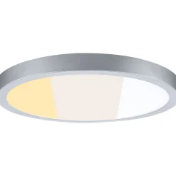 LED-paneeli Paulmann Abia 2 White Select hämäräohjatulla liiketunnistimella (HF) Ø170mm 9.5W 1100lm 2700-4000K, mattakromi