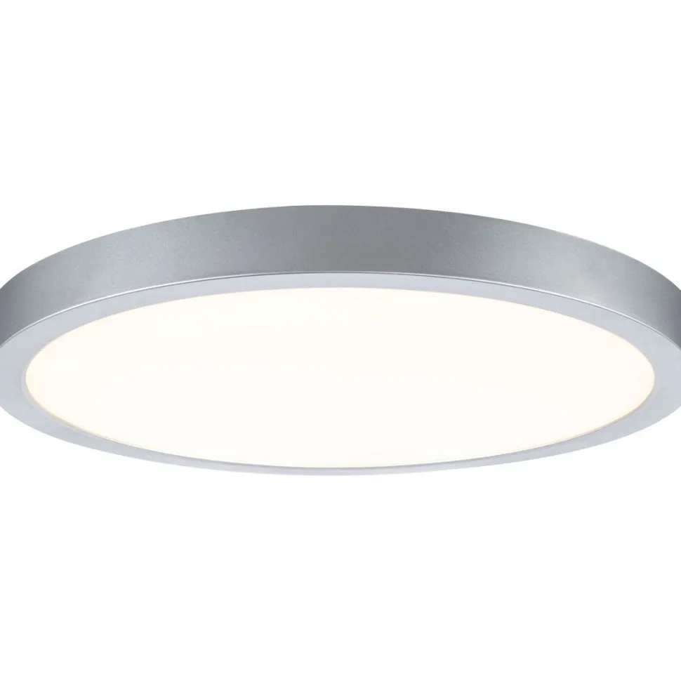 LED-paneeli Paulmann Abia 2 White Select hämäräohjatulla liiketunnistimella (HF) Ø170mm 9.5W 1100lm 2700-4000K, mattakromi