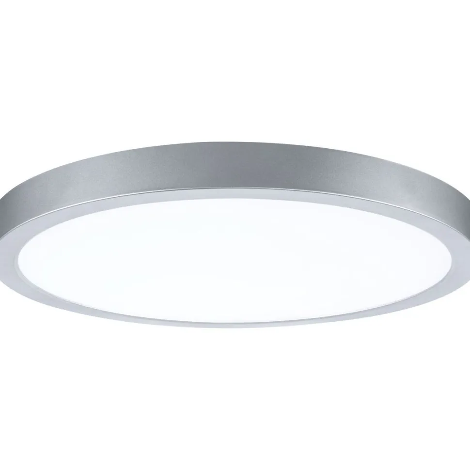 LED-paneeli Paulmann Abia 2 White Select hämäräohjatulla liiketunnistimella (HF) Ø170mm 9.5W 1100lm 2700-4000K, mattakromi