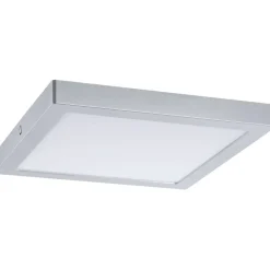 LED-paneeli Paulmann Abia, 30x30cm, 22W, 2700K, mattakromi