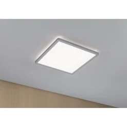 LED-paneeli Paulmann Atria Shine Backlight, 29.3x29.3cm, 16W, 4000K, mattakromi