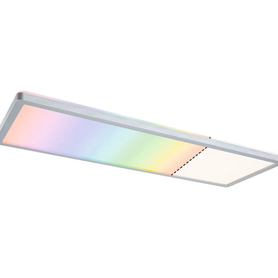 LED-paneeli Paulmann Atria Shine Backlight, 58x20cm, 20W, RGBW, himmennettävä, mattakromi