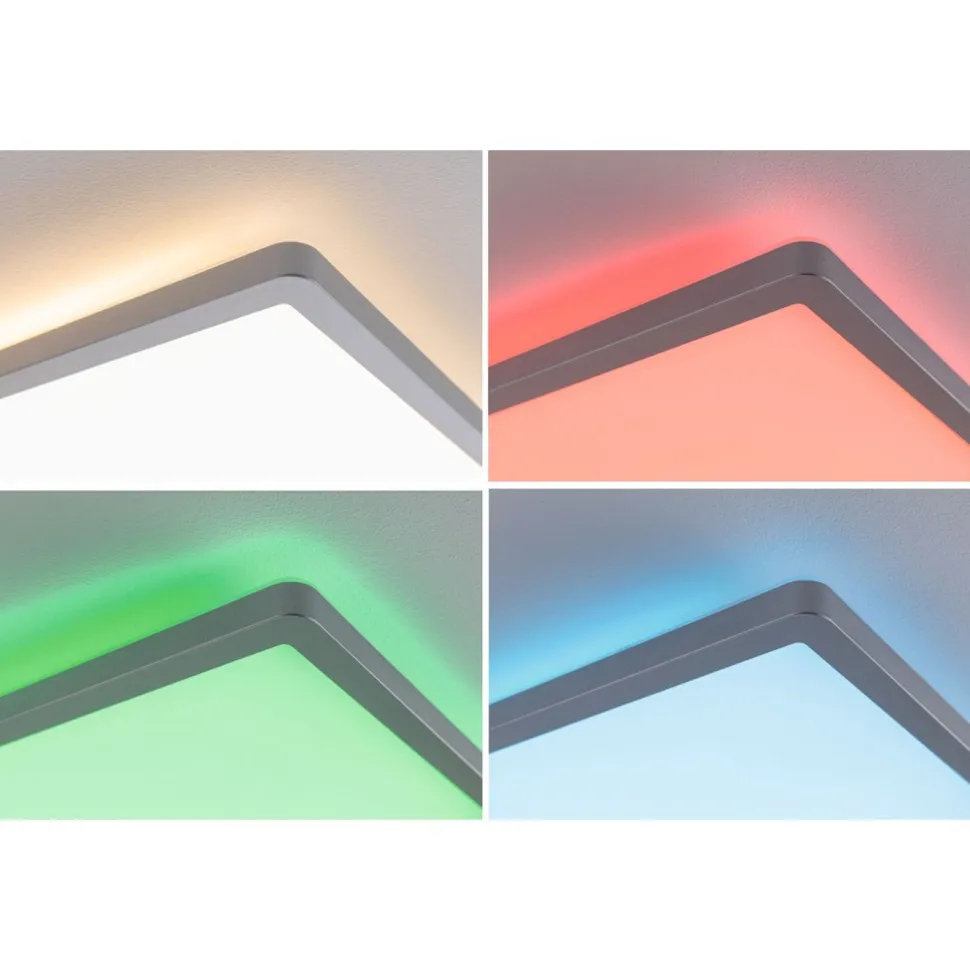 LED-paneeli Paulmann Atria Shine Backlight, 58x20cm, 20W, RGBW, himmennettävä, mattakromi