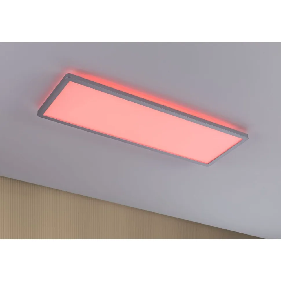LED-paneeli Paulmann Atria Shine Backlight, 58x20cm, 20W, RGBW, himmennettävä, mattakromi