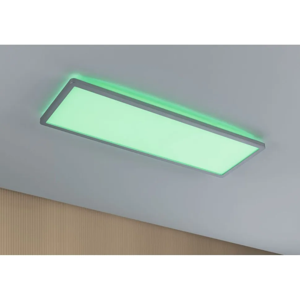 LED-paneeli Paulmann Atria Shine Backlight, 58x20cm, 20W, RGBW, himmennettävä, mattakromi