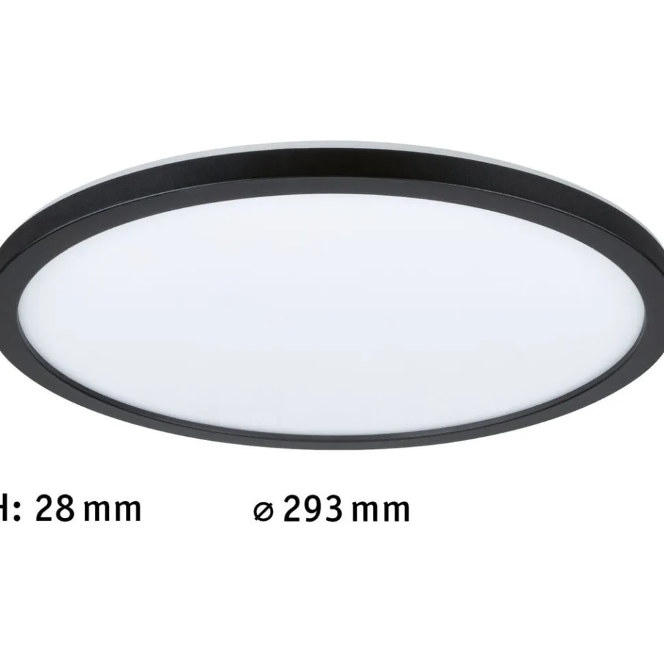 LED-paneeli Paulmann Atria Shine Backlight, Ø29.3cm, 16W, 3000K, mattakromi